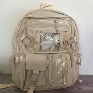 Korean-style kawaii aesthetic backpack i